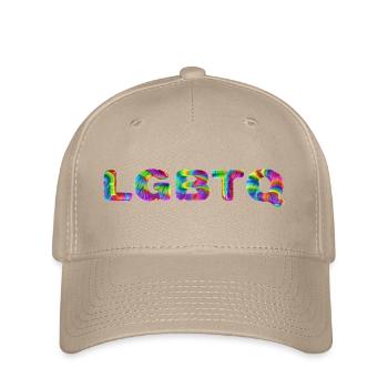 LGBTQI - Casquette Flexfit - kaki - Devant