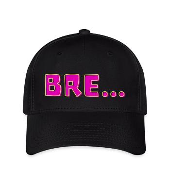 Anglais Britannique... - Casquette Flexfit - noir - Devant