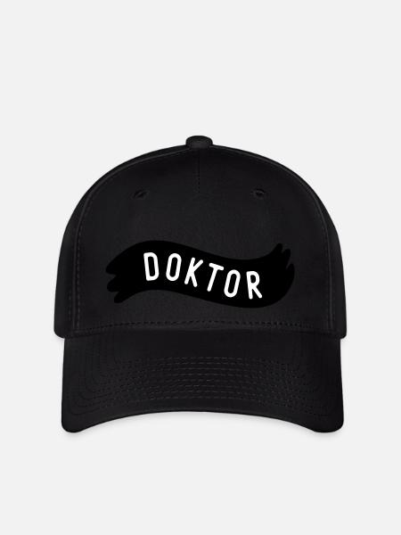 Doktor - Flexfit Cap - Schwarz