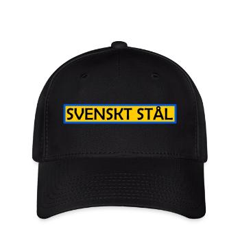 Swedish steel - Flexfit Cap - black - Front