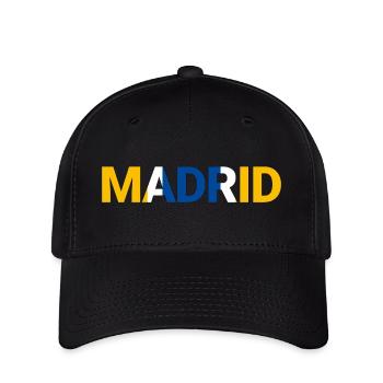 Madrid - Flexfit Cap - Schwarz - Vorne