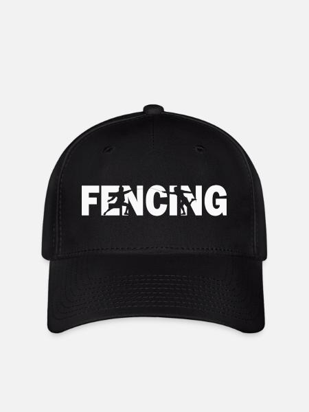 Fechten Fechter - Flexfit Cap - Schwarz