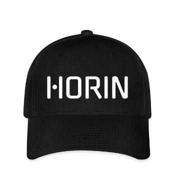 Horin White - Flexfit Cap - black - Front