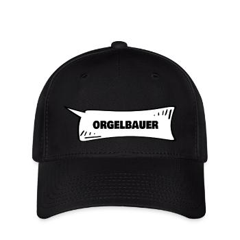 Les facteurs d’orgues comme bulles de dialogue - Casquette Flexfit - noir - Devant