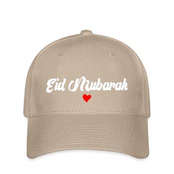 Islam Eid Mubarak - Flexfit Cap - khaki - Front