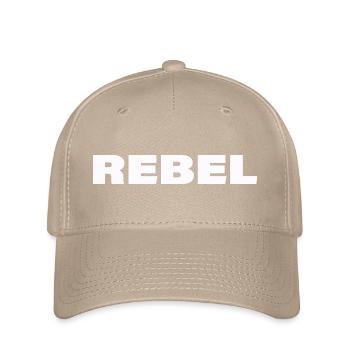 Rebel - Flexfit Cap - khaki - Front