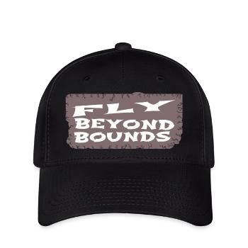 embracing freedom free spirit birthday present - Flexfit Cap - Schwarz - Vorne