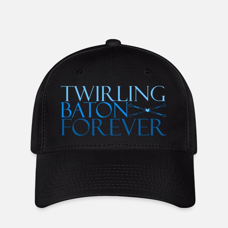 TWB forever bleu - Casquette Flexfit - noir