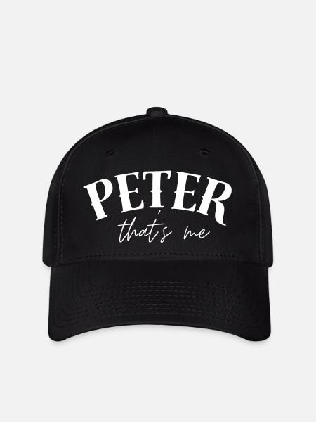 Peter ist mein Name - Flexfit Cap - Schwarz