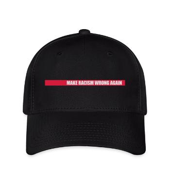 Rendre le racisme répréhensible - Casquette Flexfit - noir - Devant