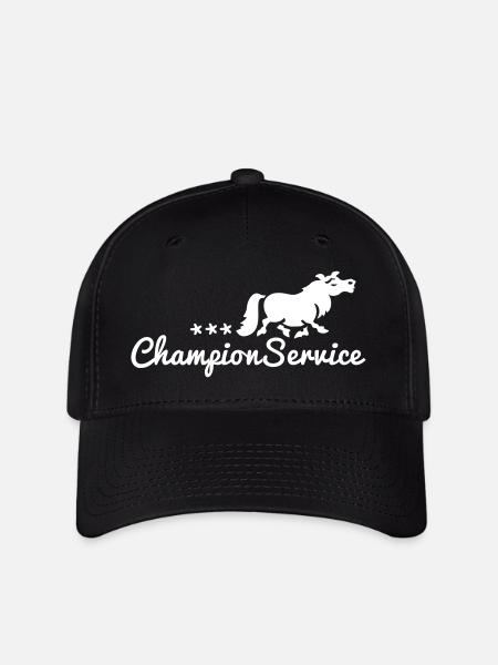 Champion Service - Turniertrottel - Flexfit Cap - Schwarz