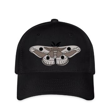 night peacock eye color - Flexfit Cap - black - Front