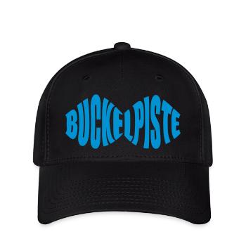 Buckelpiste - Flexfit Cap - Schwarz - Vorne