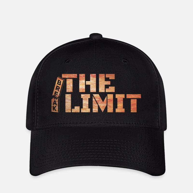 Die Grenze Überschreiten - Flexfit Cap - Schwarz