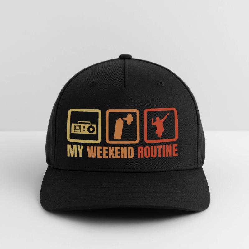 Routine du week-end Break Dancer Casquette Flexfit