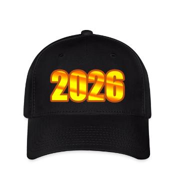 2026 - Casquette Flexfit - noir - Devant