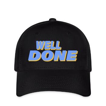BIEN JOUÉ - Casquette Flexfit - noir - Devant