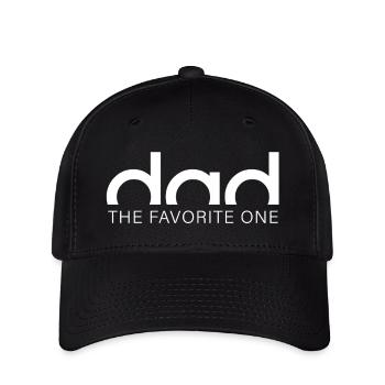 dad – the favorite one. - Flexfit Cap - Schwarz - Vorne