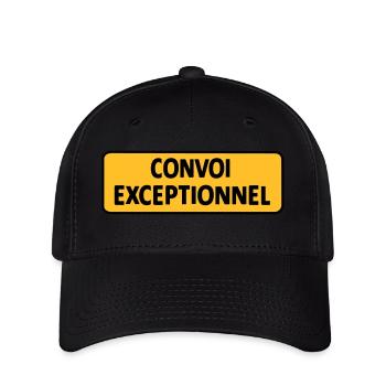 Convoi Exeptionnel - Casquette Flexfit - noir - Devant