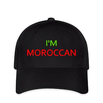 Im moroccan - morocco - Flexfit Cap - black - Front