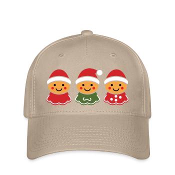 Gingerbread Man - Flexfit Cap - khaki - Front