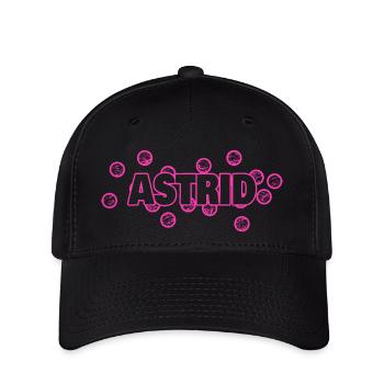 Geschenk für Astrid - Flexfit Cap - Schwarz - Vorne