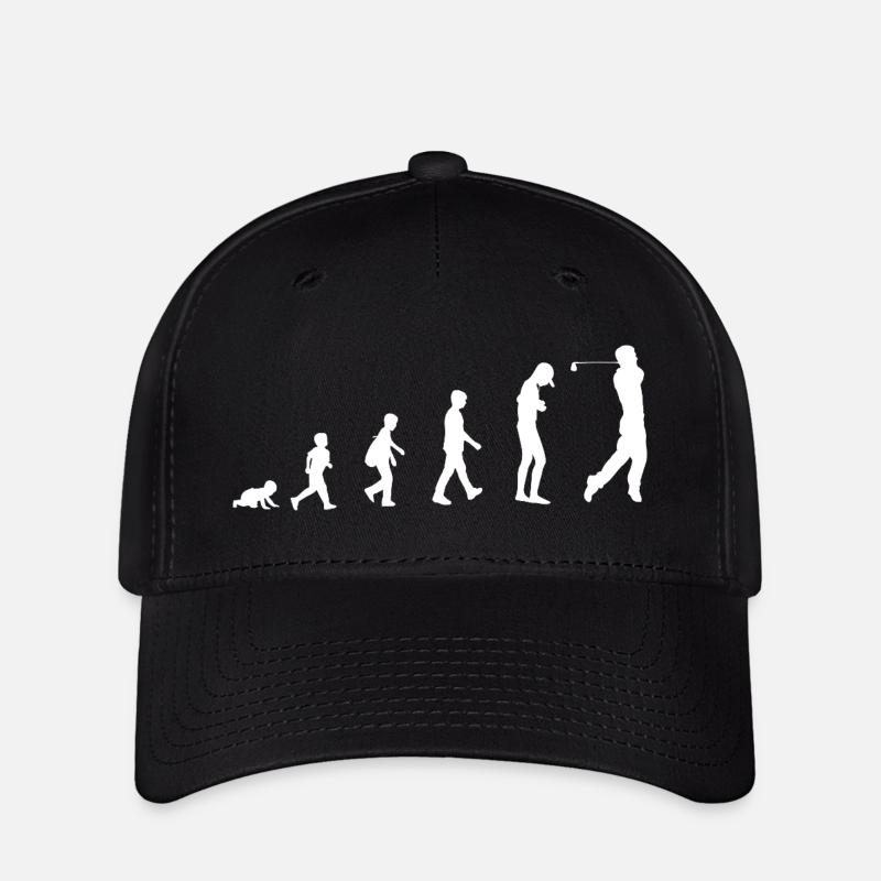 Development from baby to golfer / Golf Sport - Flexfit Cap - black