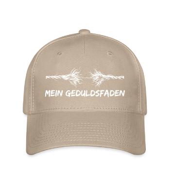 Mon fil de patience - Bureau de la parole drôle - Casquette Flexfit - kaki - Devant