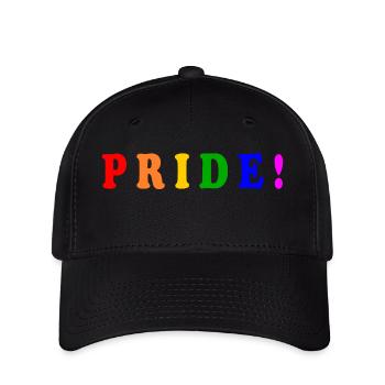 Pride - Flexfit Cap - Schwarz - Vorne
