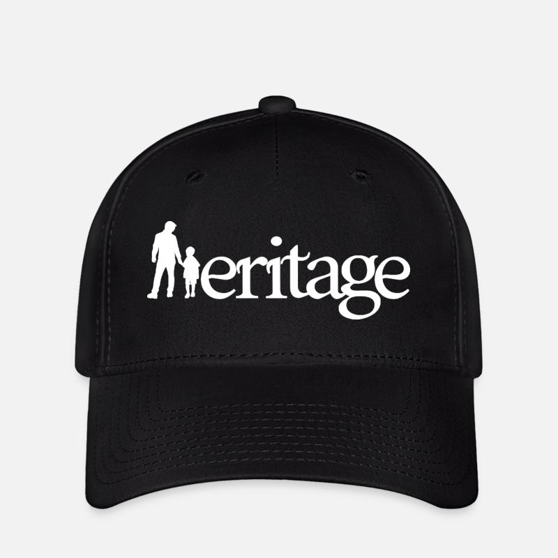 ERBE! (Familie, Vater, Mutter, Kinder) - Flexfit Cap - Schwarz