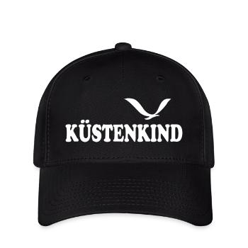 KÜSTENKIND - Flexfit Cap - Schwarz - Vorne