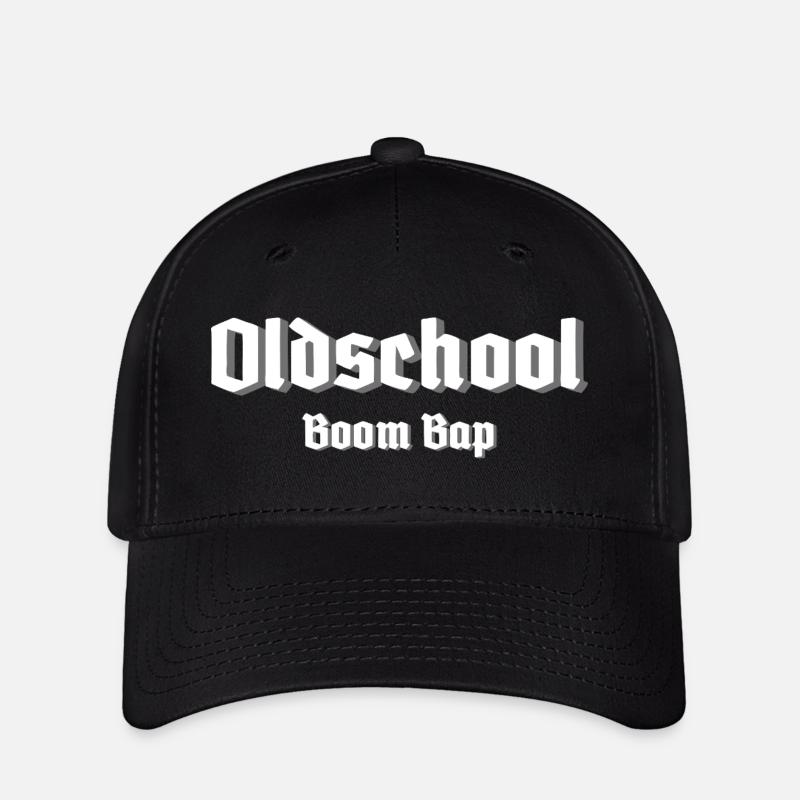 Boombap à l’ancienne - Casquette Flexfit - noir