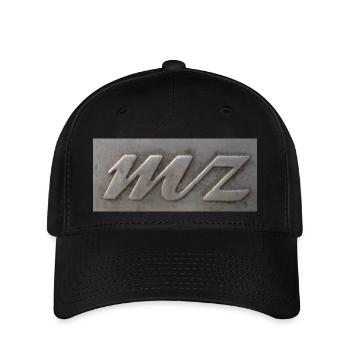 MZ-Logo - Flexfit Cap - Schwarz - Vorne
