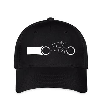 Motorcyclist - Flexfit Cap - black - Front