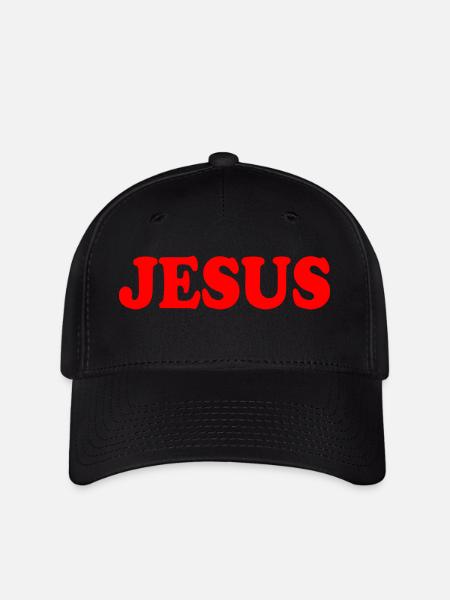 Jesus - Flexfit Cap - Schwarz