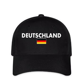 Deutschland - Flexfit Cap - Schwarz - Vorne