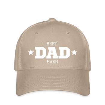 Meilleur papa de tous les temps - Casquette Flexfit - kaki - Devant