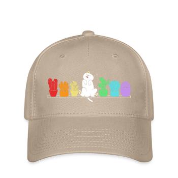 Plant Cactus Cacti - Flexfit Cap - khaki - Front