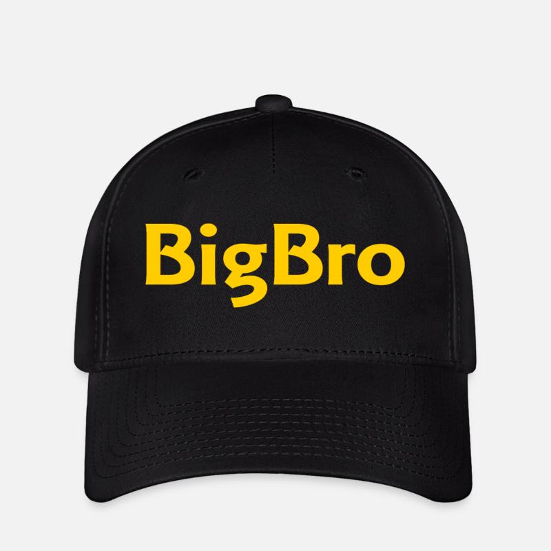 Big Bro - Flexfit Cap - black