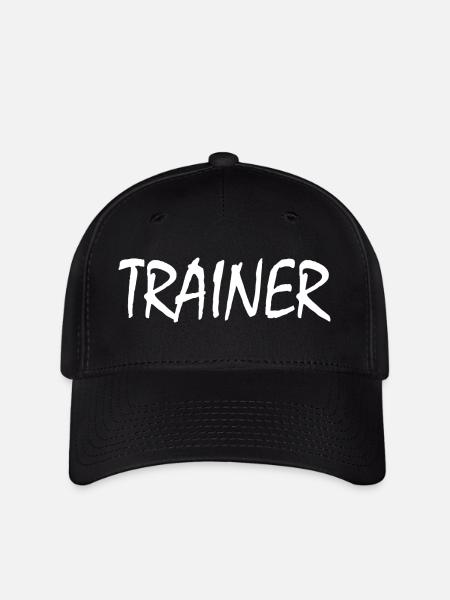 Trainer - Flexfit Cap - Schwarz