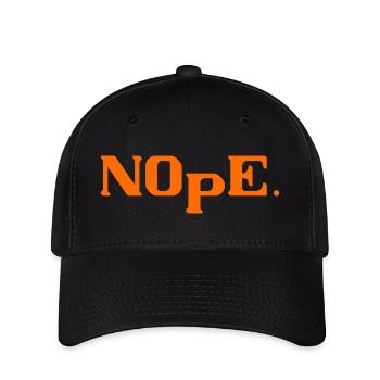 Nope - Flexfit Cap - black - Front
