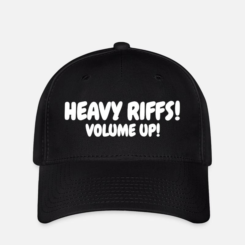 Heavy Riffs Volume High - Flexfit Cap - black