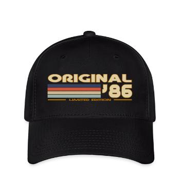 1986 - Casquette Flexfit - noir - Devant