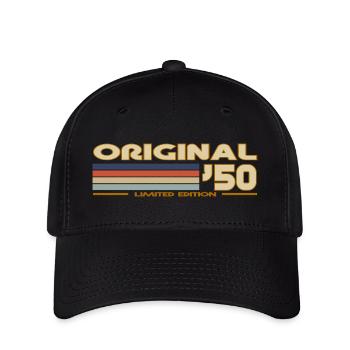 1950 - Casquette Flexfit - noir - Devant