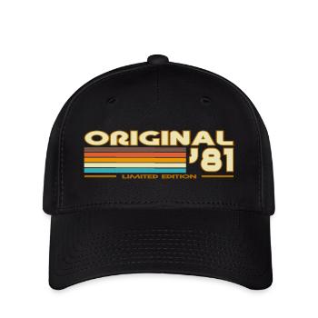 1981 - Flexfit Cap - Schwarz - Vorne