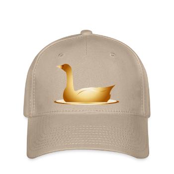 die goldene Gans märchenhaft und geheimnisvoll - Flexfit Cap - Khaki - Vorne