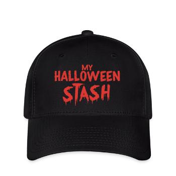 Ma réserve d’Halloween - Casquette Flexfit - noir - Devant