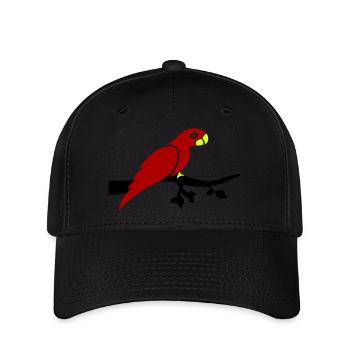 Parrot Branch - Flexfit Cap - black - Front