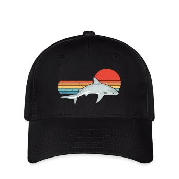 Bull Shark Diving - Flexfit Cap - black - Front