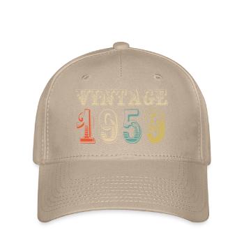 Vintage 1959- 65th birthday - 65 years old - Flexfit Cap - khaki - Front